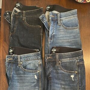 LuLaRoe Women's Skinny Jeans - Black and Blue